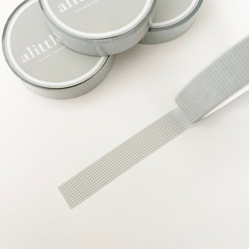 NEW　alittlemini 10mm maskingtape apple green - Washi Tape - Paper White