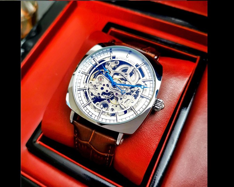 Skeleton Tourbillon Mechanical Watch - Men's & Unisex Watches - Other Metals 