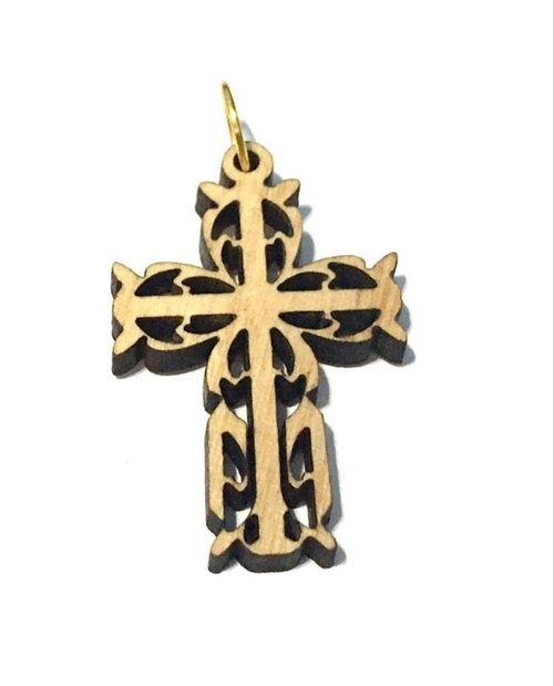 Holy Land blessing 來自聖地的祝福 以色列十字架橄欖木系列飾品項鍊 160080