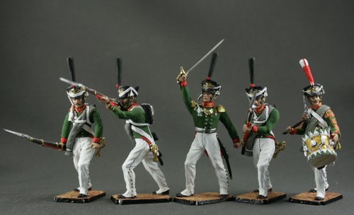 Toy soldiers miniature COWBOYS set 8 figures Made in Russia 2,5" !! 