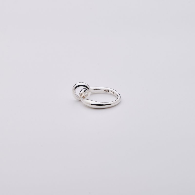 Classic Tiny ring B - General Rings - Sterling Silver 