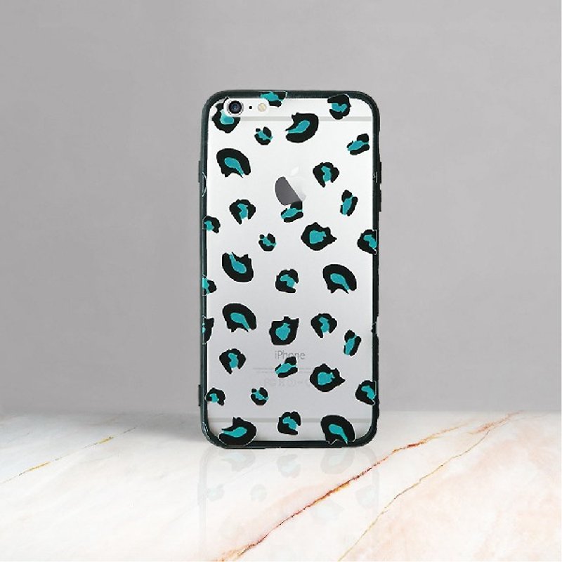 Leopard Pattern iphone case for i7,i7plus,i8,i8plus,iX  gift , accessories - Phone Cases - Plastic Transparent