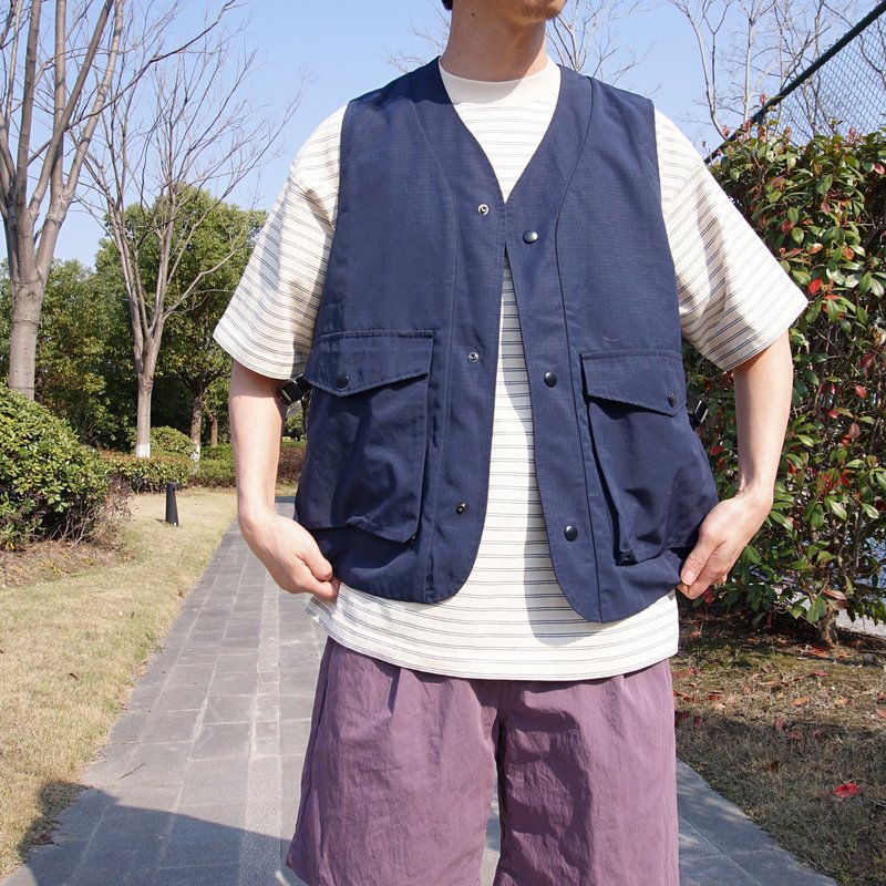 Hunting 3Pocket Vest 立體大口袋機能工裝背心外套 本季新品 - 男背心 - 其他材質 多色
