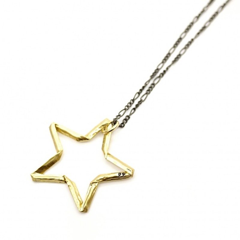 Etoile Makushimiriamu / necklace NE336 - Necklaces - Other Metals Gold