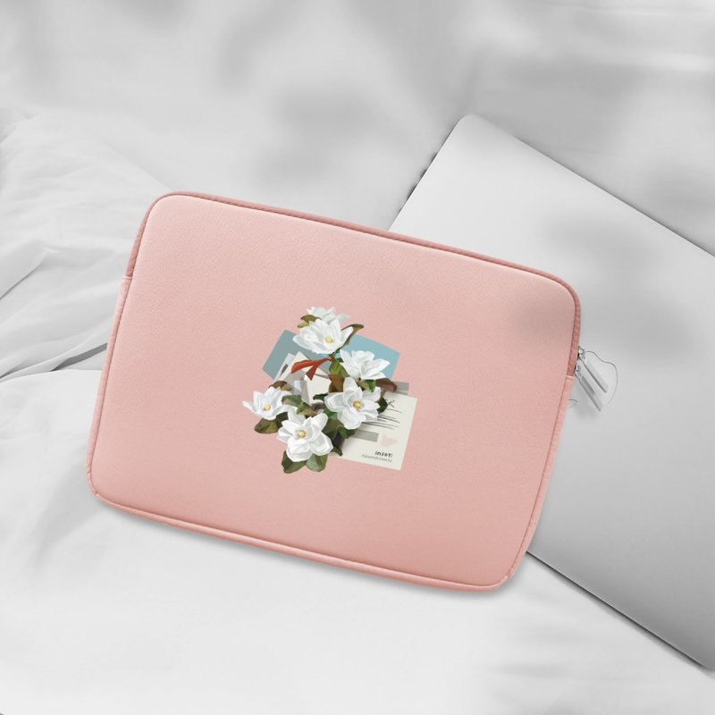 自然氣息 MacBook Air,MacBook 11,12,13,15吋,apple皮革筆電包 - 電腦包/筆電包 - 人造皮革 粉紅色