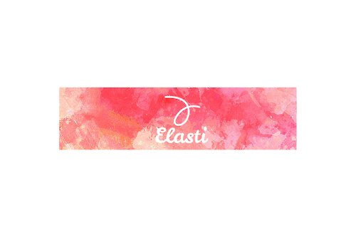 ELASTI台灣機能運動服飾 【ELASTI】時尚運動毛巾-紅粉佳人