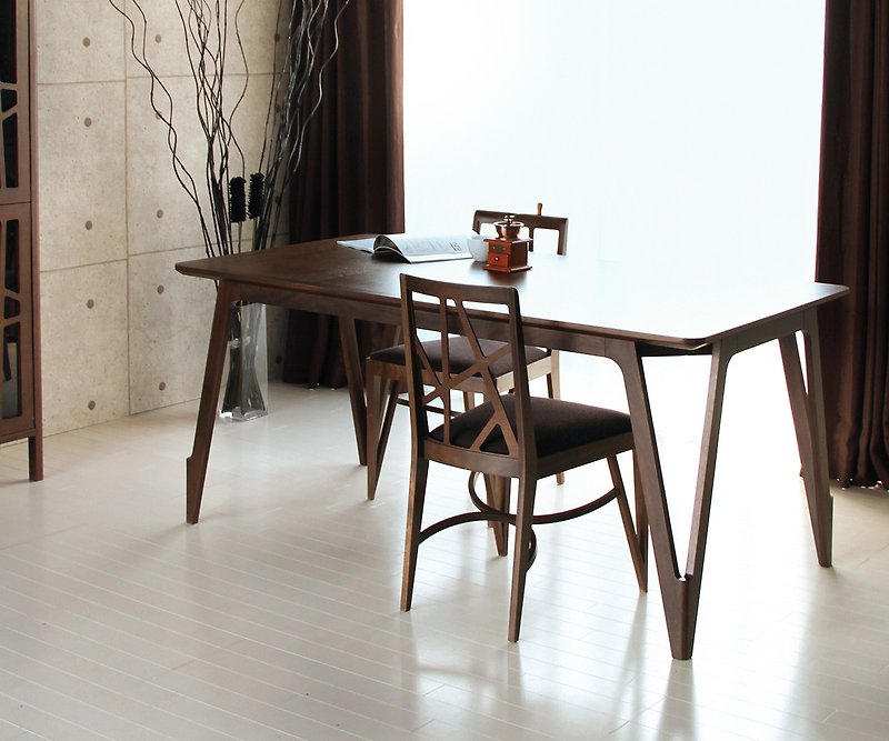 Asahikawa Furniture Taisetsu Woodwork CO / DA / MA Dining Table - Dining Tables & Desks - Wood Brown