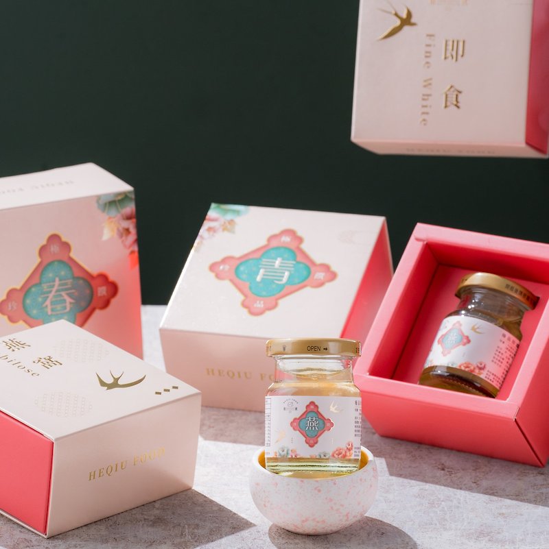 【Heqiu Food】Superior Delicious Instant Bird's Nest Gift Box 6pcs/box - Health Foods - Other Materials 