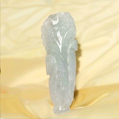 瓔珞翡翠 冰種翡翠巧雕白菜 | 天然緬甸A貨翡翠 | 送禮