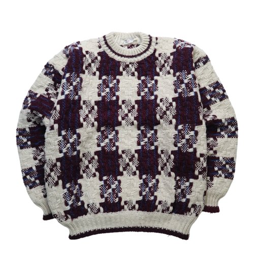 90s LA Wear エクアドル製手織りウールセーター - ショップ fujibird