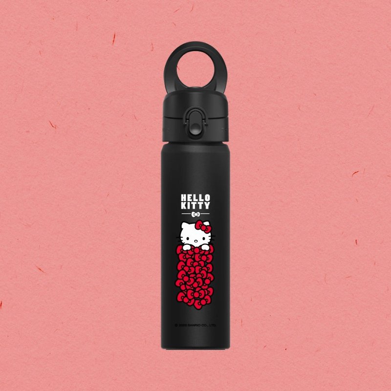 AquaStand Magnetic Water Bottle- Stainless Steel Thermos Bottle|Hello Kitty/Manman Bowknot - Phone Stands & Dust Plugs - Plastic Multicolor