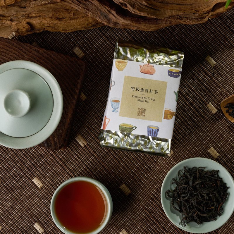 嶢陽茶行 | 高山蜜香紅茶 散茶 茶葉(50克入) 經濟鋁包 - 茶葉/茶包 - 新鮮食材 