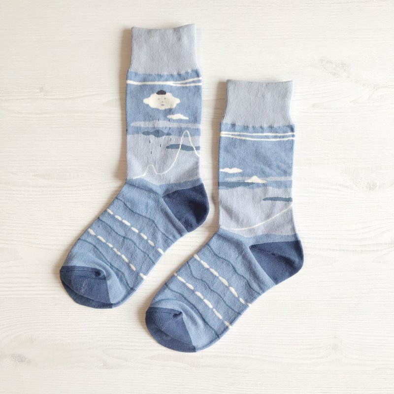 Cotton socks, long tube socks, don't cry, don't cry - Socks - Cotton & Hemp 