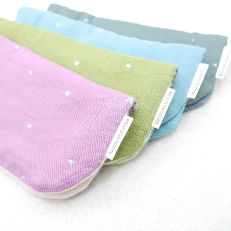 ふわもこハンカチ / 星屑-Stardust- / L・20×20cm / Fuwamoko Gauzehandkerchief / Made in Japan - 手帕 - 棉．麻 多色