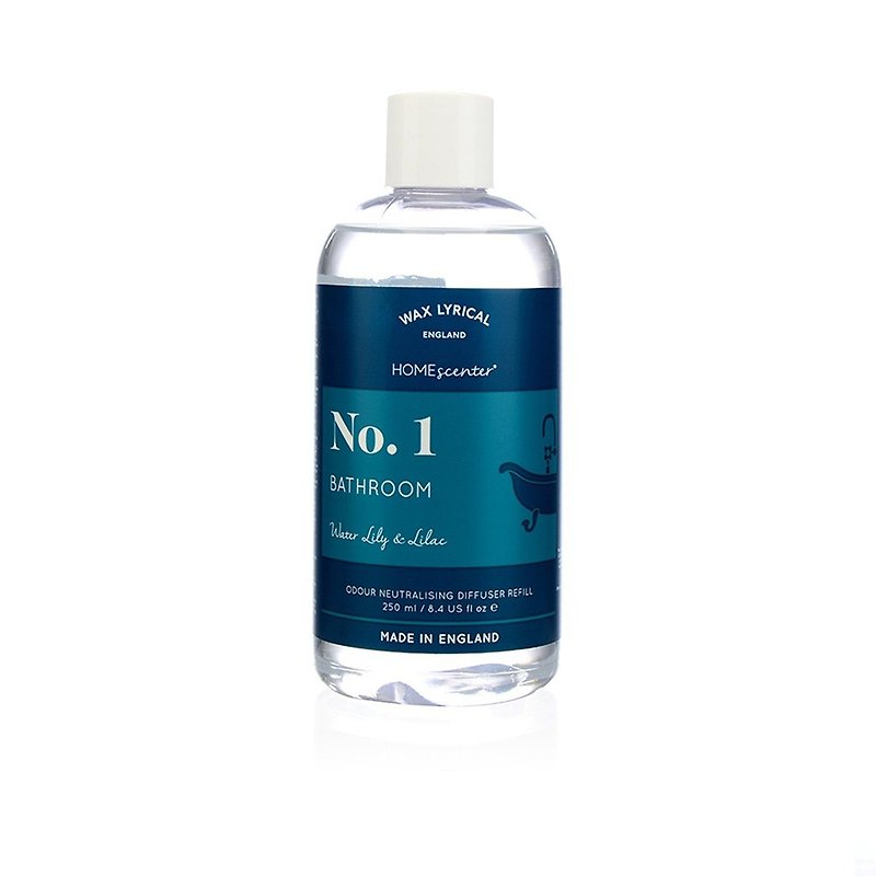 Home Fragrance HomeScenter Water Lily & Lilac (Supplement Bottle) 250ml - Fragrances - Plastic Blue