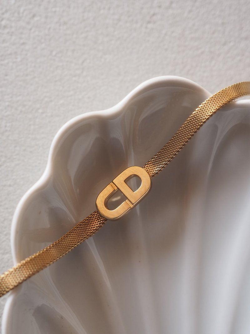 Christian Dior ディオール CD ロゴ ブレスレット ゴールド ヴィンテージ - 手鍊/手環 - 其他金屬 金色
