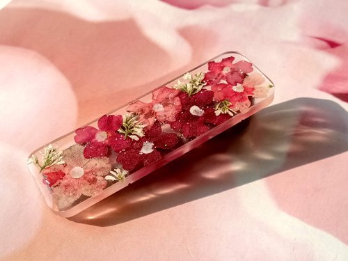 押し花ヘアクリップ b443565d2f7bf5021d9481fb463718