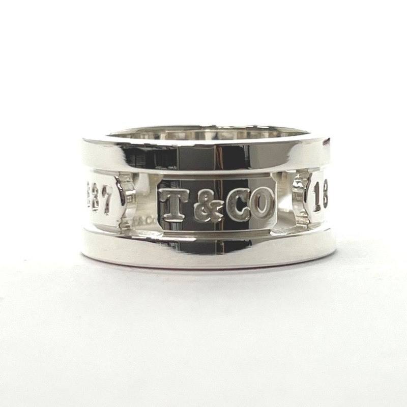 【日本直送 中古美品】10.5号 ティファニー TIFFANY&Co. リング・指輪 1837 エレメント シルバー925 シルバー - 戒指 - 純銀 銀色