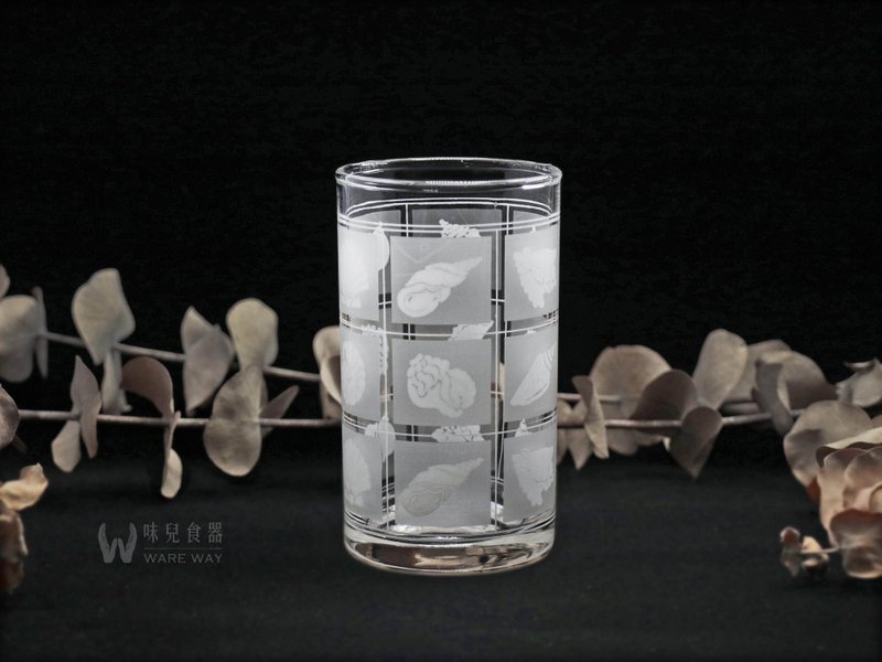 Early Juice Cup-White Shell - Cups - Glass White