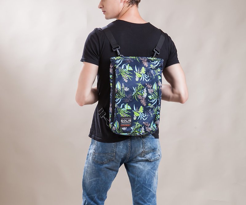 SOLIS Paradise Series│ 10'' Tablet Bag│Tropical Green - กระเป๋าแล็ปท็อป - เส้นใยสังเคราะห์ 