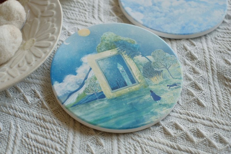 Ceramic Coaster-Canglan - อื่นๆ - ดินเผา 