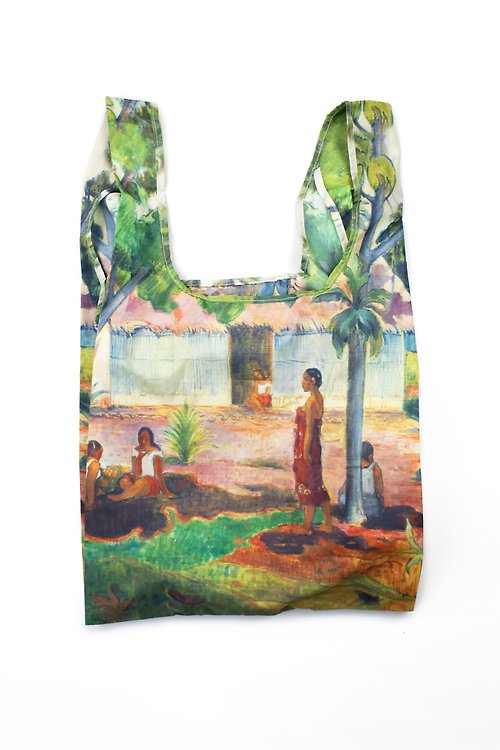 Kind Bag 台灣 英國Kind Bag-環保收納購物袋-中-博物館收藏系列-高更