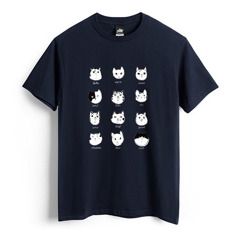 Wowo-Navy-Neutral T-shirt - Men's T-Shirts & Tops - Cotton & Hemp Blue