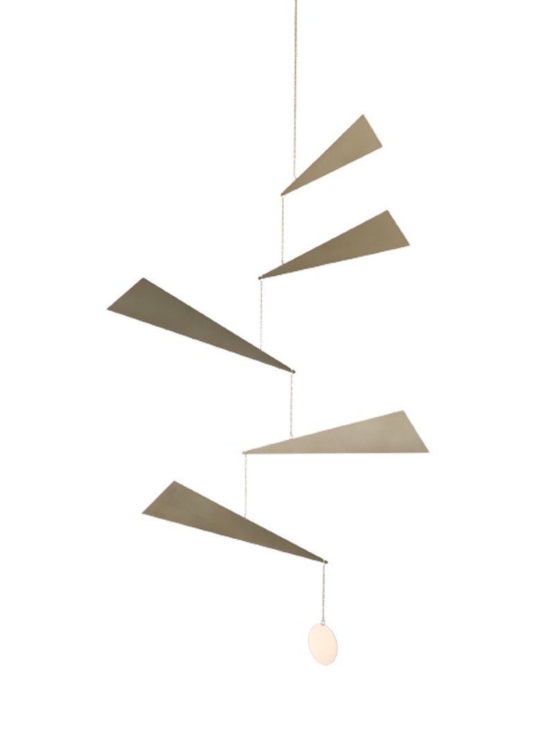 hanging mobile brass copper黃銅吊飾平衡裝飾客製 - 擺飾/家飾品 - 銅/黃銅 金色