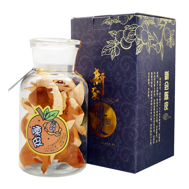 【茶創樂】 玻璃瓶新會陳皮(138克) - 茶葉/茶包 - 新鮮食材 多色