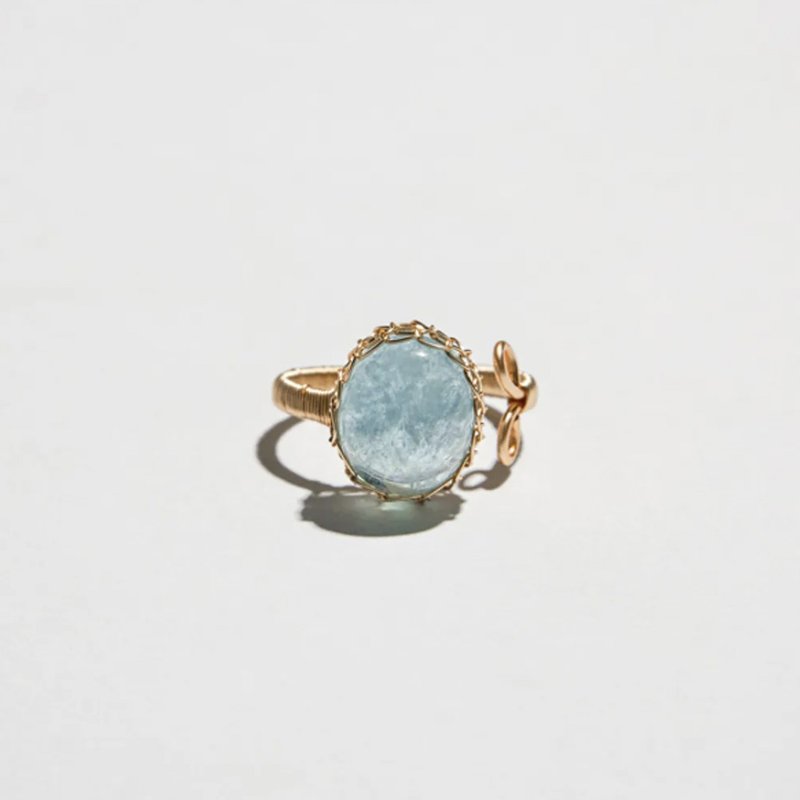 FREE SPIRIT RING - General Rings - 24K Gold Blue