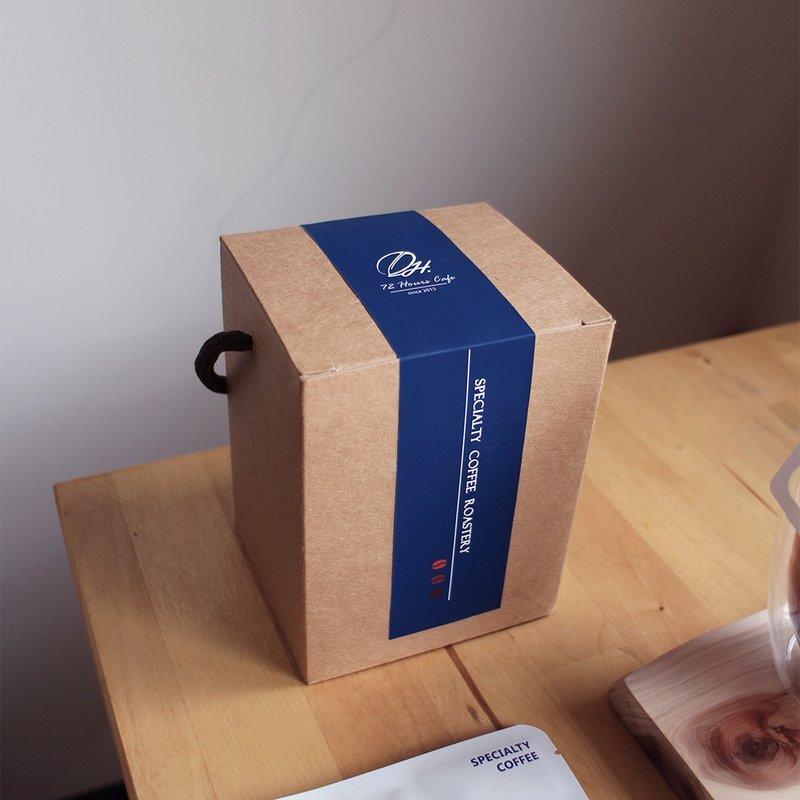 [Additional purchase] Filter hanging coffee kraft paper carrying box 5 packages / 10 packages (can be customized and printed) - วัสดุห่อของขวัญ - วัสดุอื่นๆ 