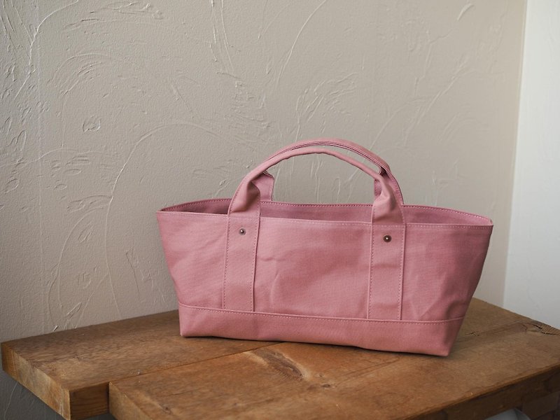 Paraffin canvas only Tote Yokono Ash Rose - Handbags & Totes - Cotton & Hemp Pink