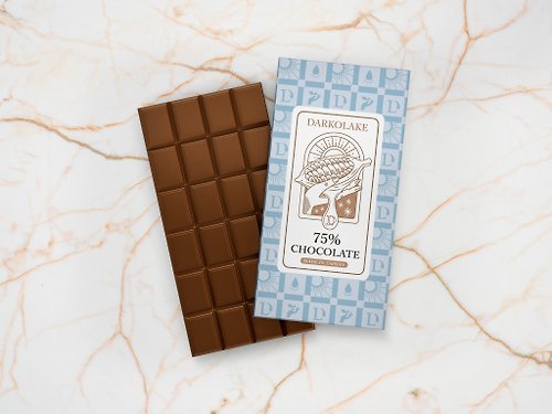 多儂莊園工坊 75% 微甜純黑巧克力 獨享 厚實口感