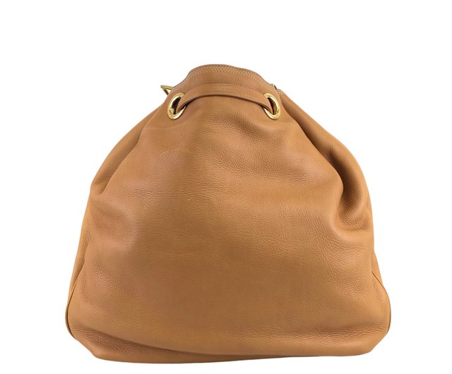 日本直送 名牌中古包 】LOEWE ロエベ ショルダーバッグ キャメル アナグラム レザー 巾着 vintage ヴィンテージ オールド kx8vz3  solo-vintage｜側背包/斜背包人氣榜 - Pinkoi