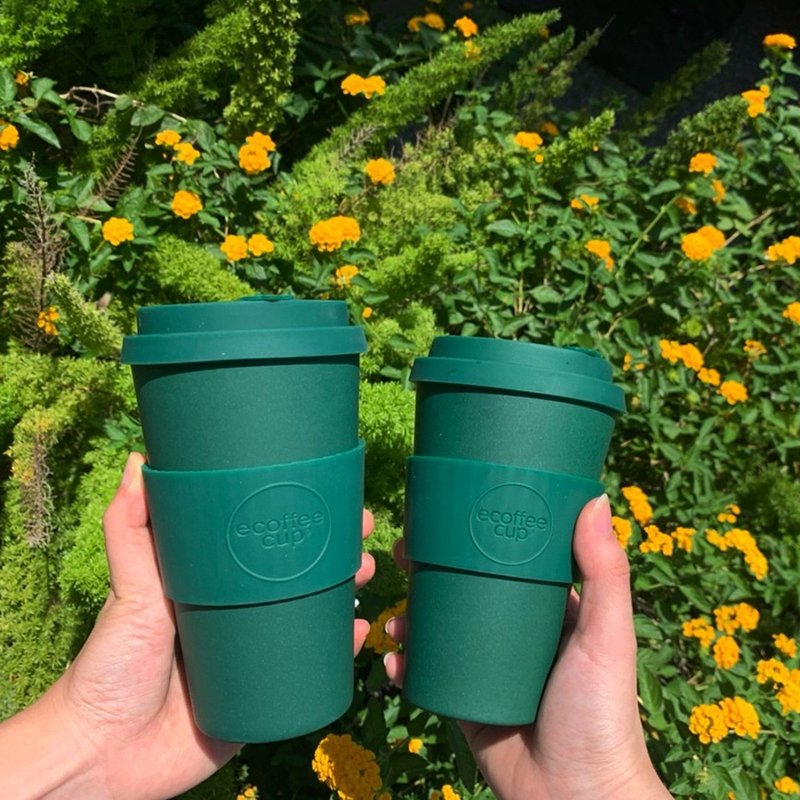 Ecoffee Cup | 16oz環保隨行杯(森林綠) - 咖啡杯/馬克杯 - 其他材質 綠色