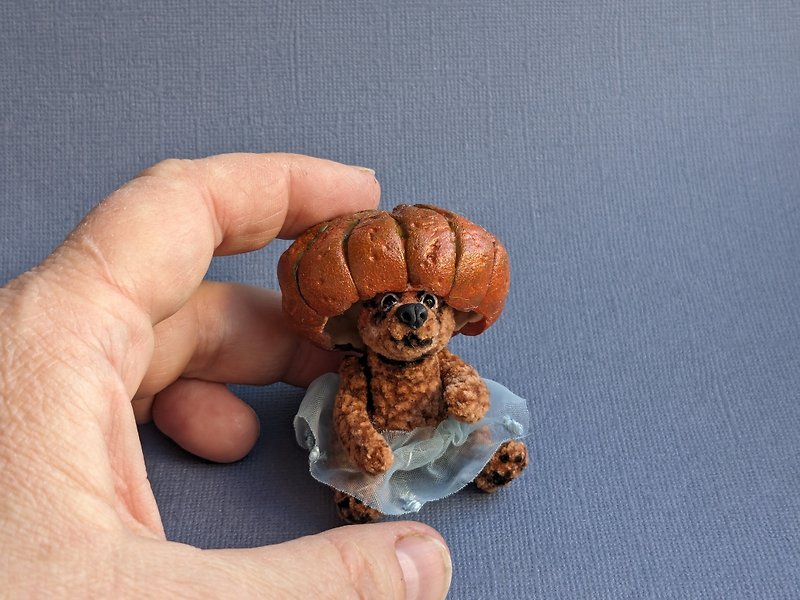 Bear Frosya! - Stuffed Dolls & Figurines - Other Materials Brown