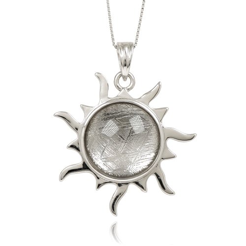 正佳珠寶 Gemsrich Jewelry 【正佳珠寶】天鐵 頂級天鐵隕石 6.8g 太陽形 天鐵鎳鐵隕石吊墜