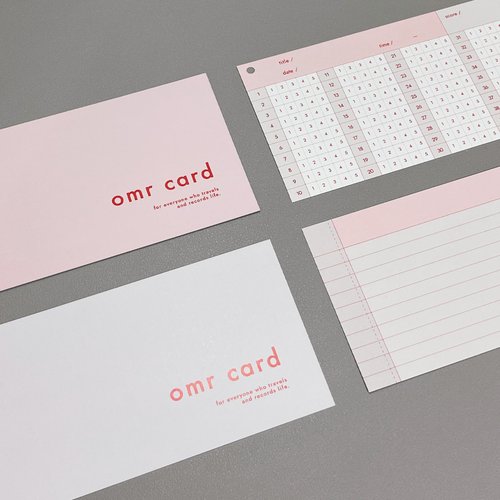 SCENERY AROUND Spring OMR Card