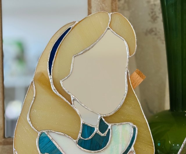 ステンドグラス　Alice in wonderland パネル ステンドグラス Alice in wonderland パネル