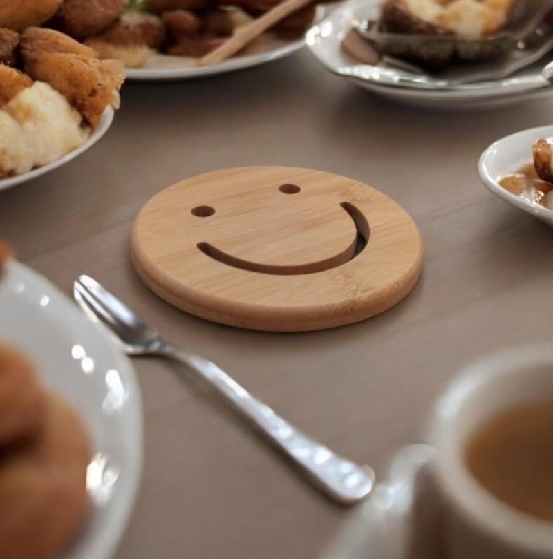 Smile 竹製隔熱墊 - 其他 - 竹 卡其色