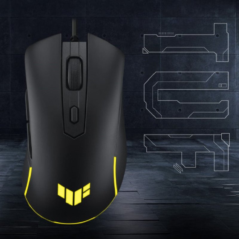 ASUS 華碩 TUF Gaming M3 Gen II 電競滑鼠 - 電腦配件 - 塑膠 黑色