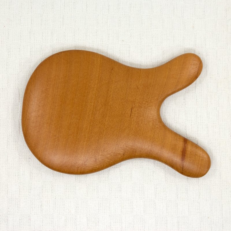 Gua Sha Massage Wooden Tool, Wooden Massage for Face, Eyes, Neck and Body - 刮痧板/臉部按摩 - 木頭 咖啡色