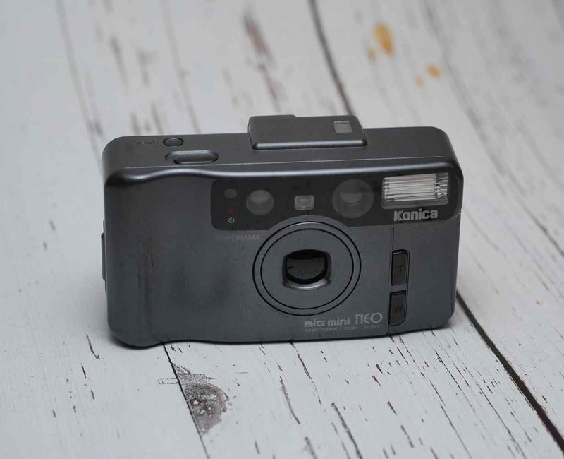 Konica Big mini NEO - กล้อง - โลหะ สีเทา