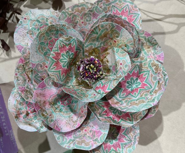 フラワーボックス 椿 手作り 花 木箱 収納ボックス 収納ボックス