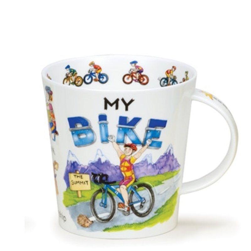 My bike mug - Mugs - Porcelain 