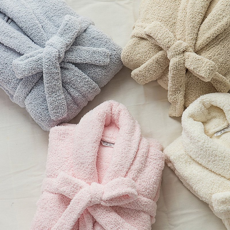 洋森生活 | 棉花糖浴袍-4色 - 睡衣/家居服 - 聚酯纖維 多色