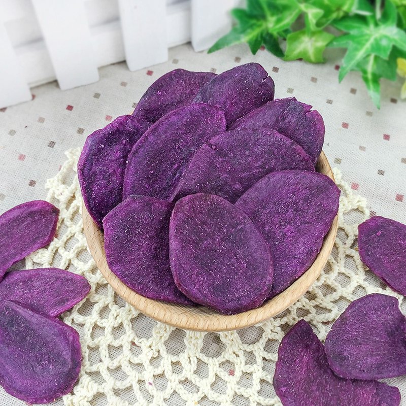 【Guoqing Market】Purple Sweet Potato Chips - Snacks - Other Materials 