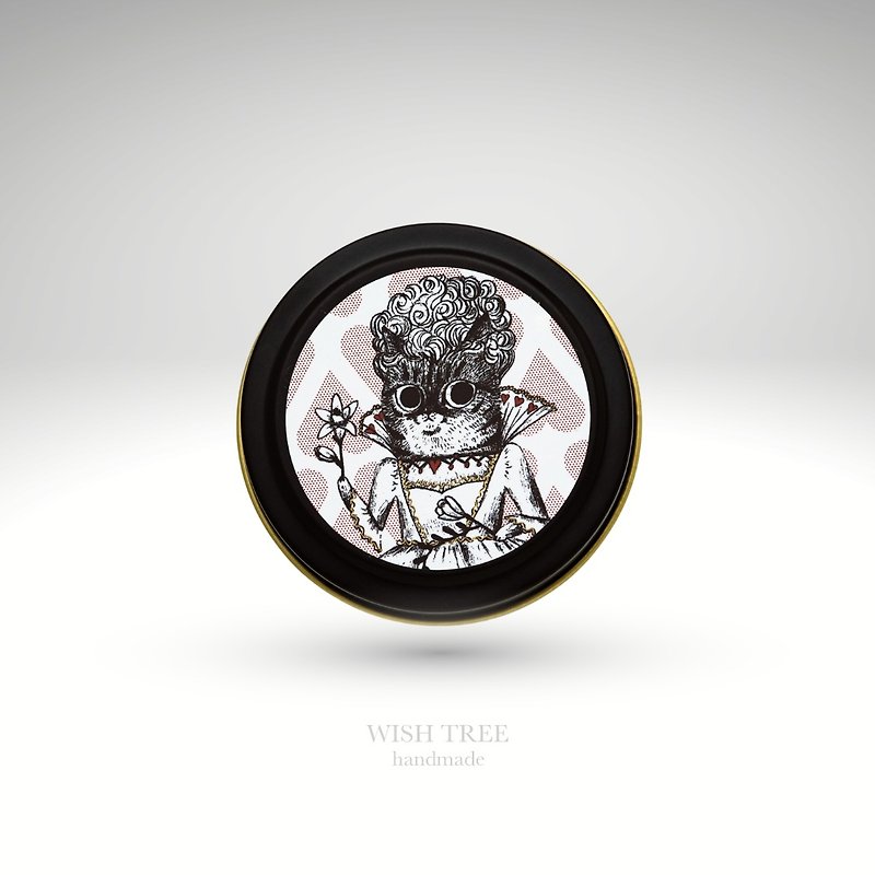 ハートの女王トラベル センテッド キャンドル - キャンドル・燭台 - 蝋 ブラック