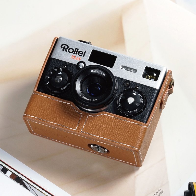 Camera Body Case for Rollei 35AF - กล้อง - หนังแท้ หลากหลายสี