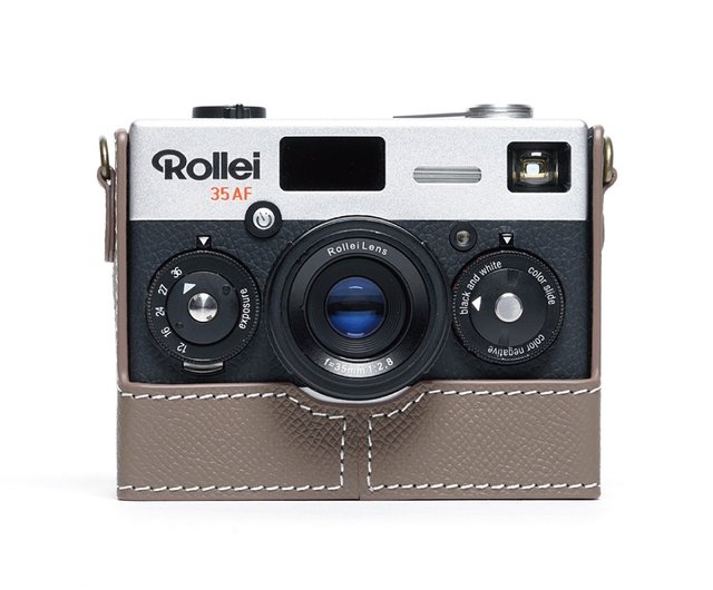 新品 本革カメラケース Rollei35AF用 Amazon | Rollei 35AF用ローライ35AF用ハンドメイド本革ハーフ
